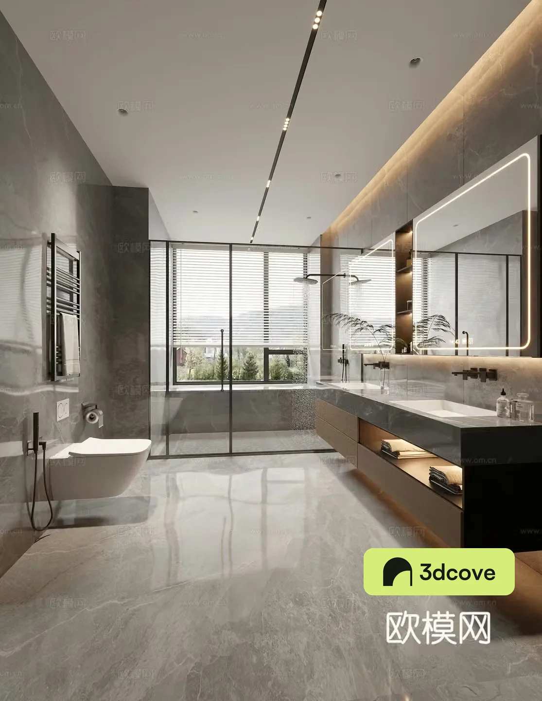 Modern bathroom
