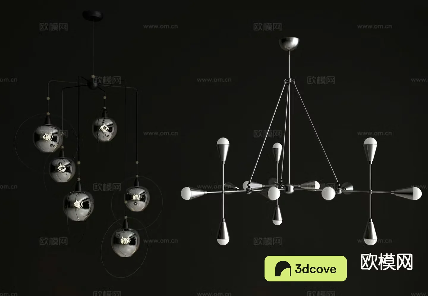 Creative chandelier art chandelier