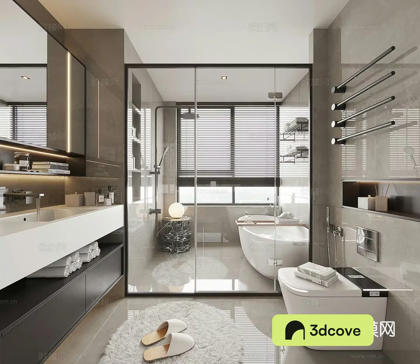 Modern bathroom