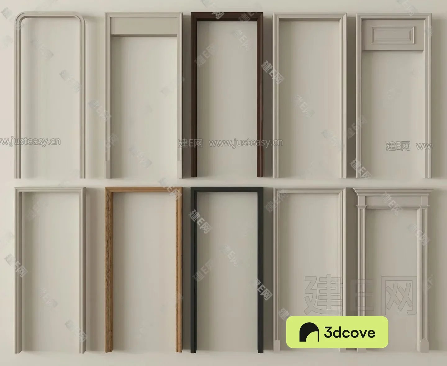 A Collection Of Various Picture Frames