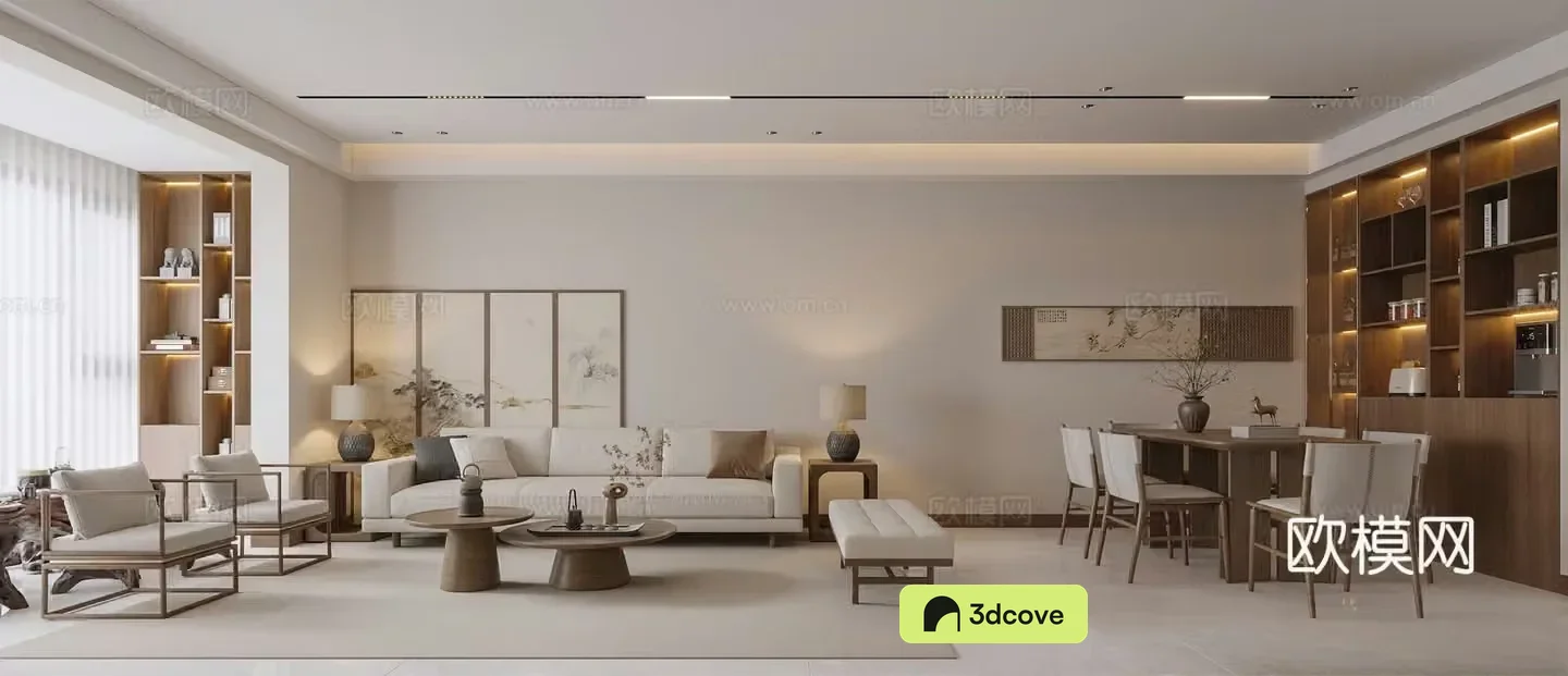 Song style Aesthetics Living Room Dining