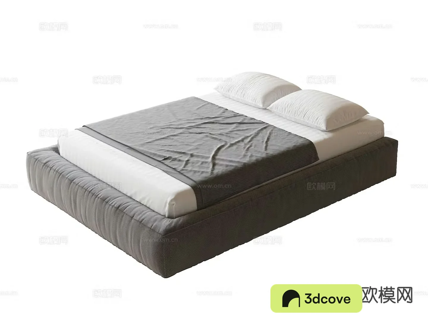 Modern tatami bed double bed