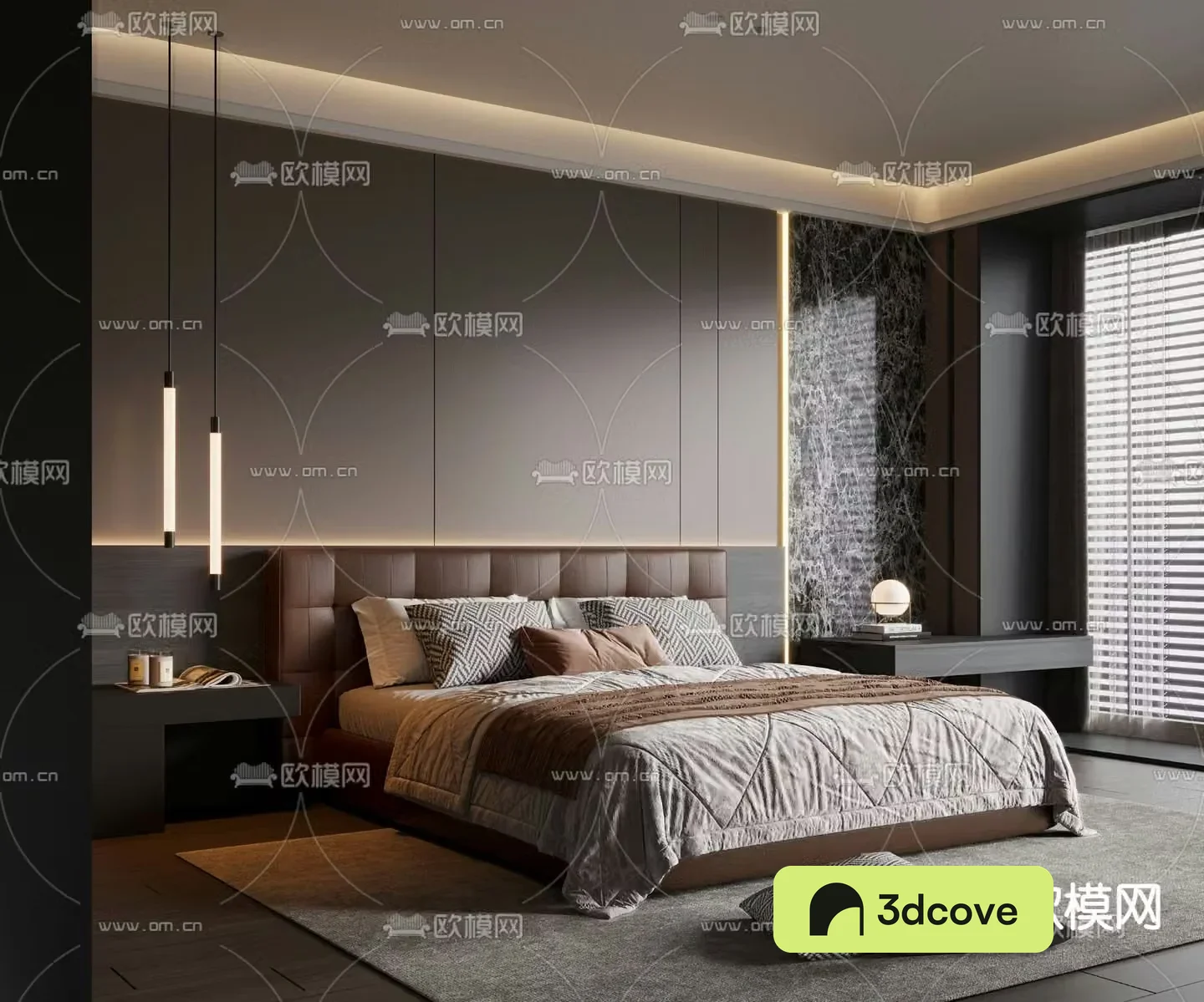 Italian double bed