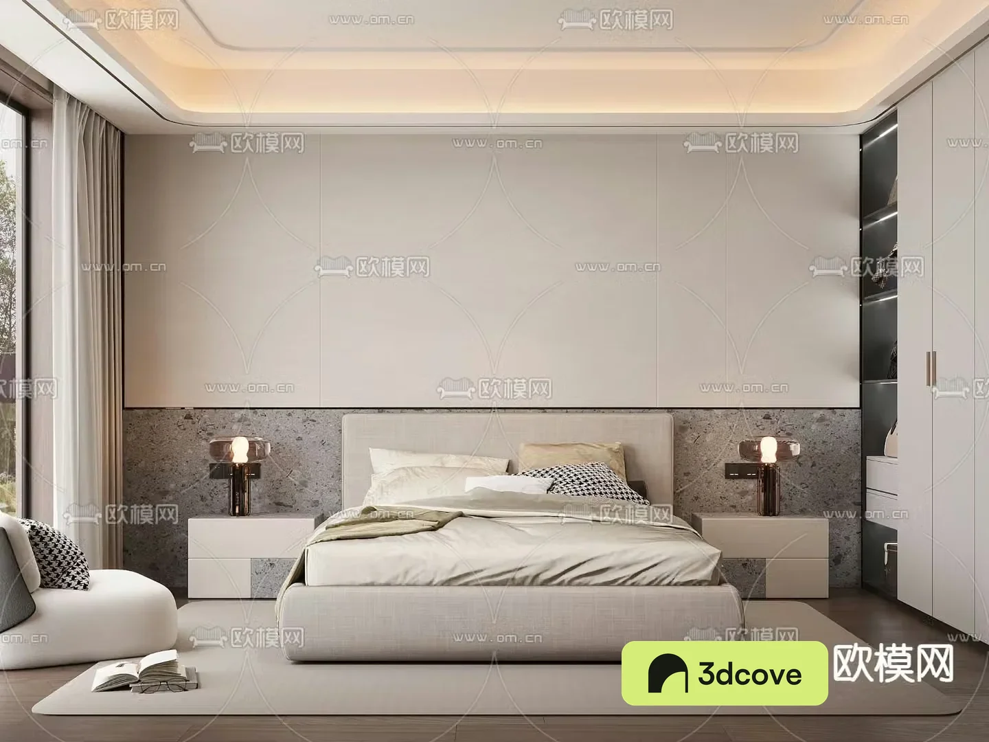 Modern bedroom Master room