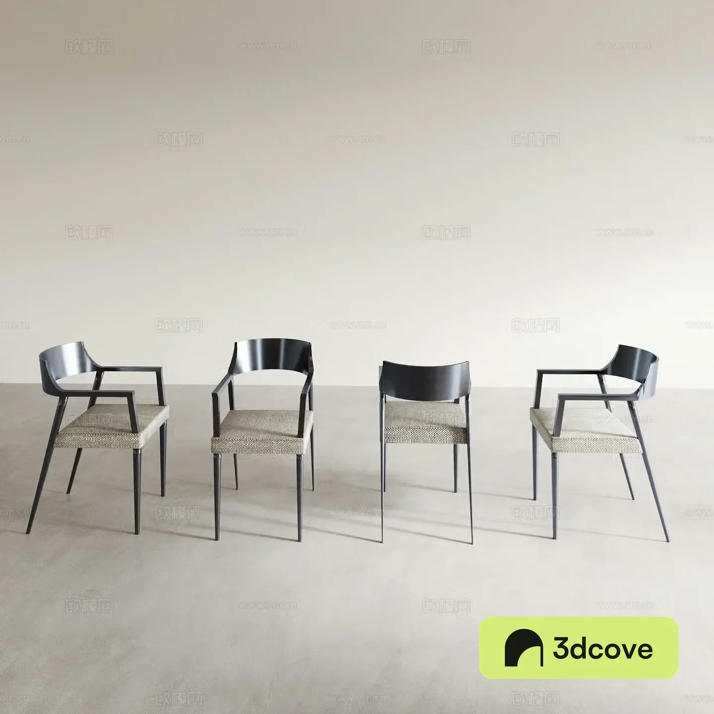 Modern dining chair tea chair coffee chair dressing chair makeup chair back chair