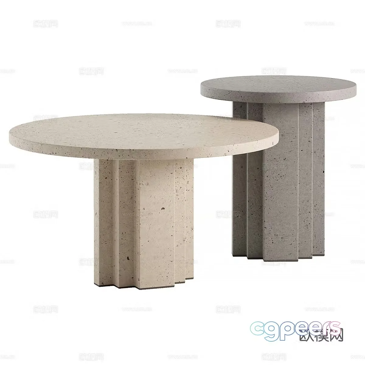 Wasabi SCALEA Coffee Table Combination 3D Model