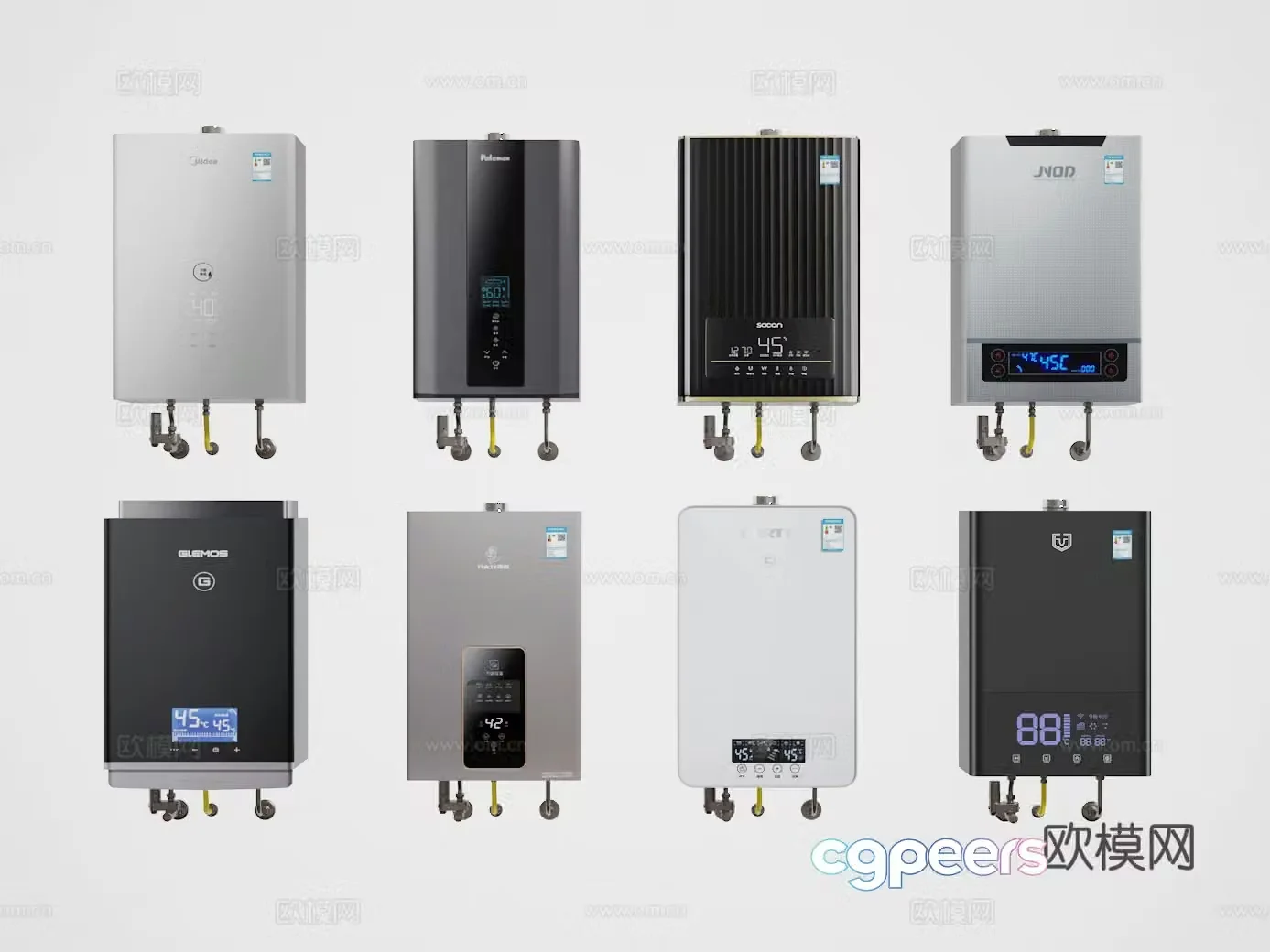 Water heater 3d model