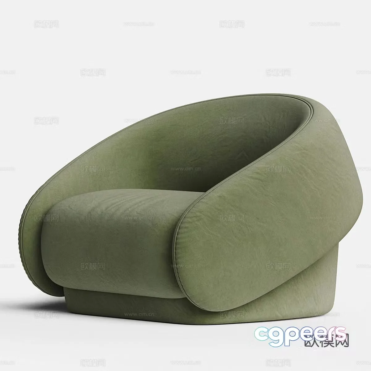 New Chinese style leisure chair sofa chair 3d model