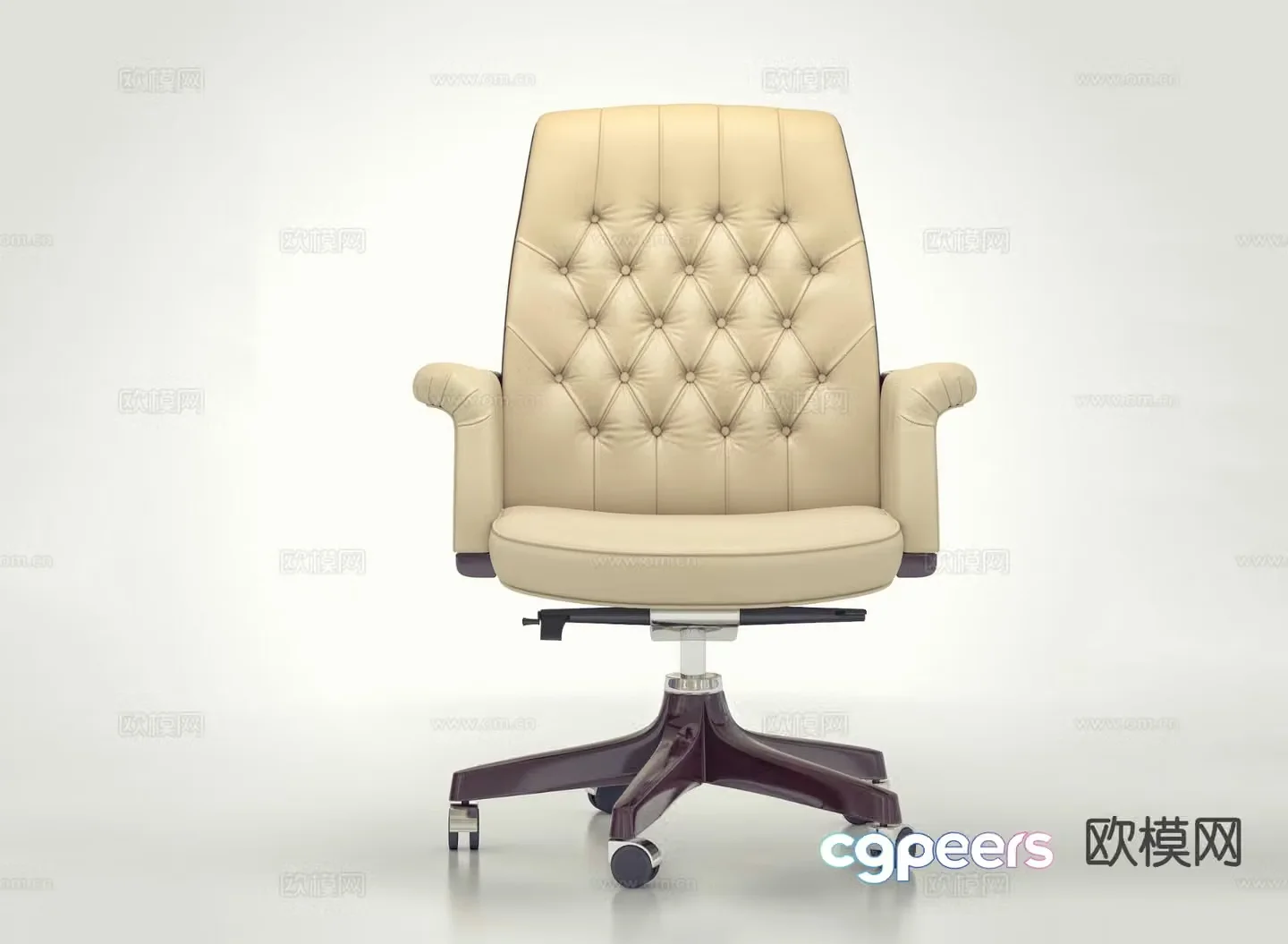 Jianou office chair swivel chair boss chair 3d model