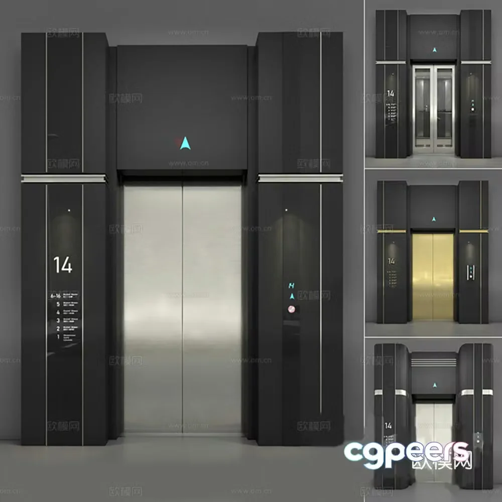 Elevator lift 3d model