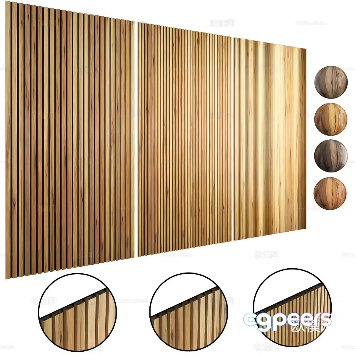Modern Italian decorative wall panel grille board 3d model