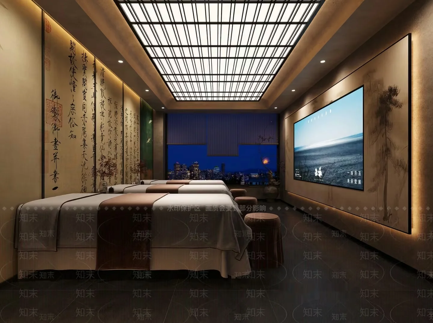 Modern Spa Room 3D Model – 5199 – VRAY Render