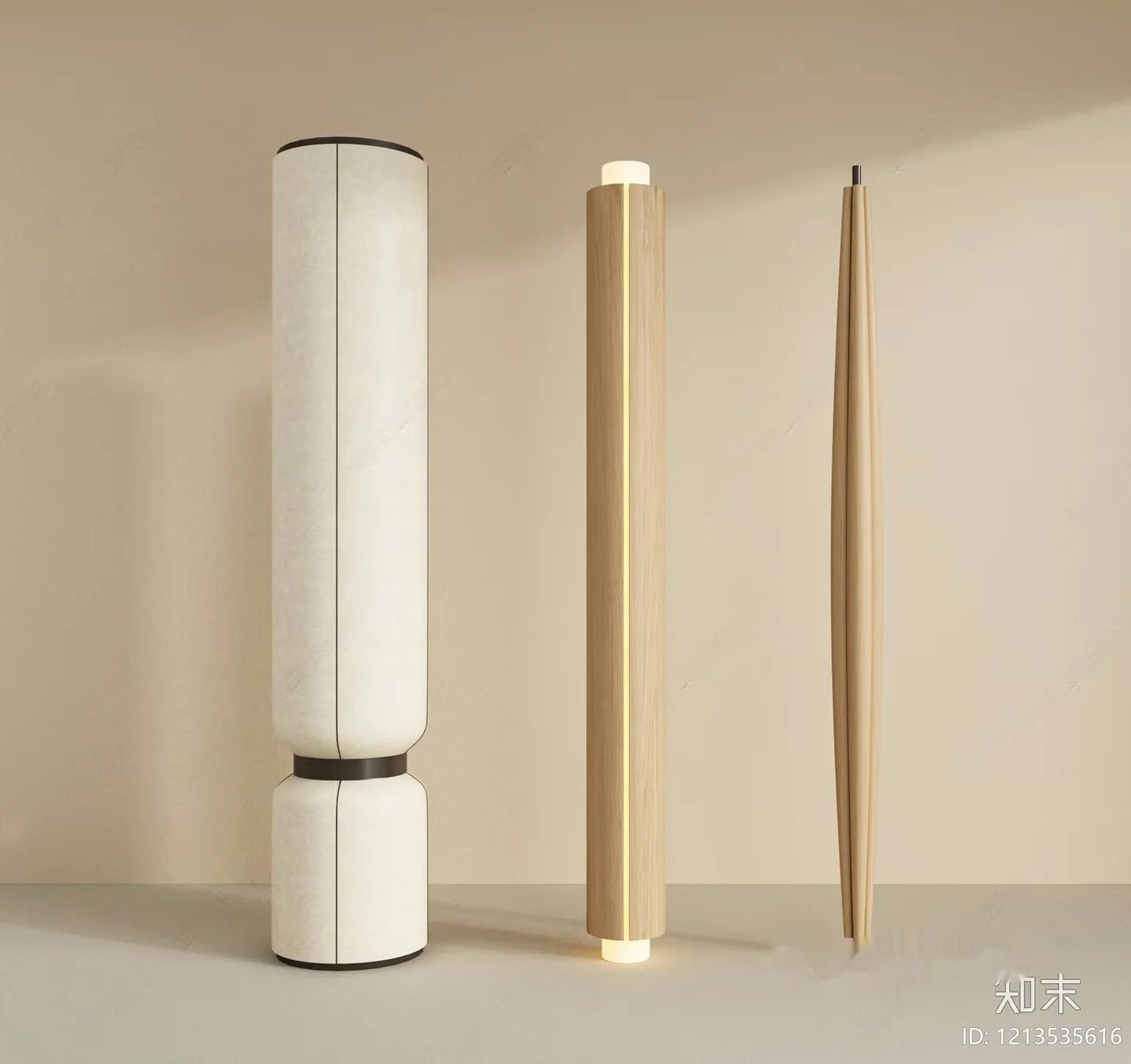 A Modern Lamp 3D Model – 23055 – VRAY Render