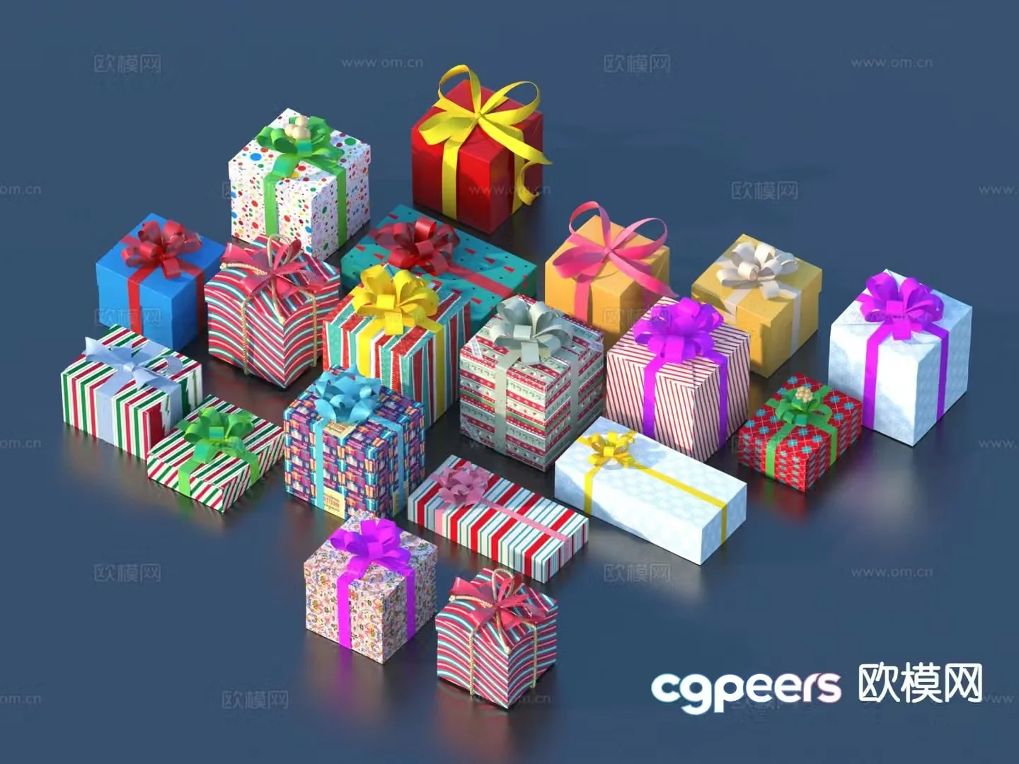 gift box gift box packaging box box 3d model