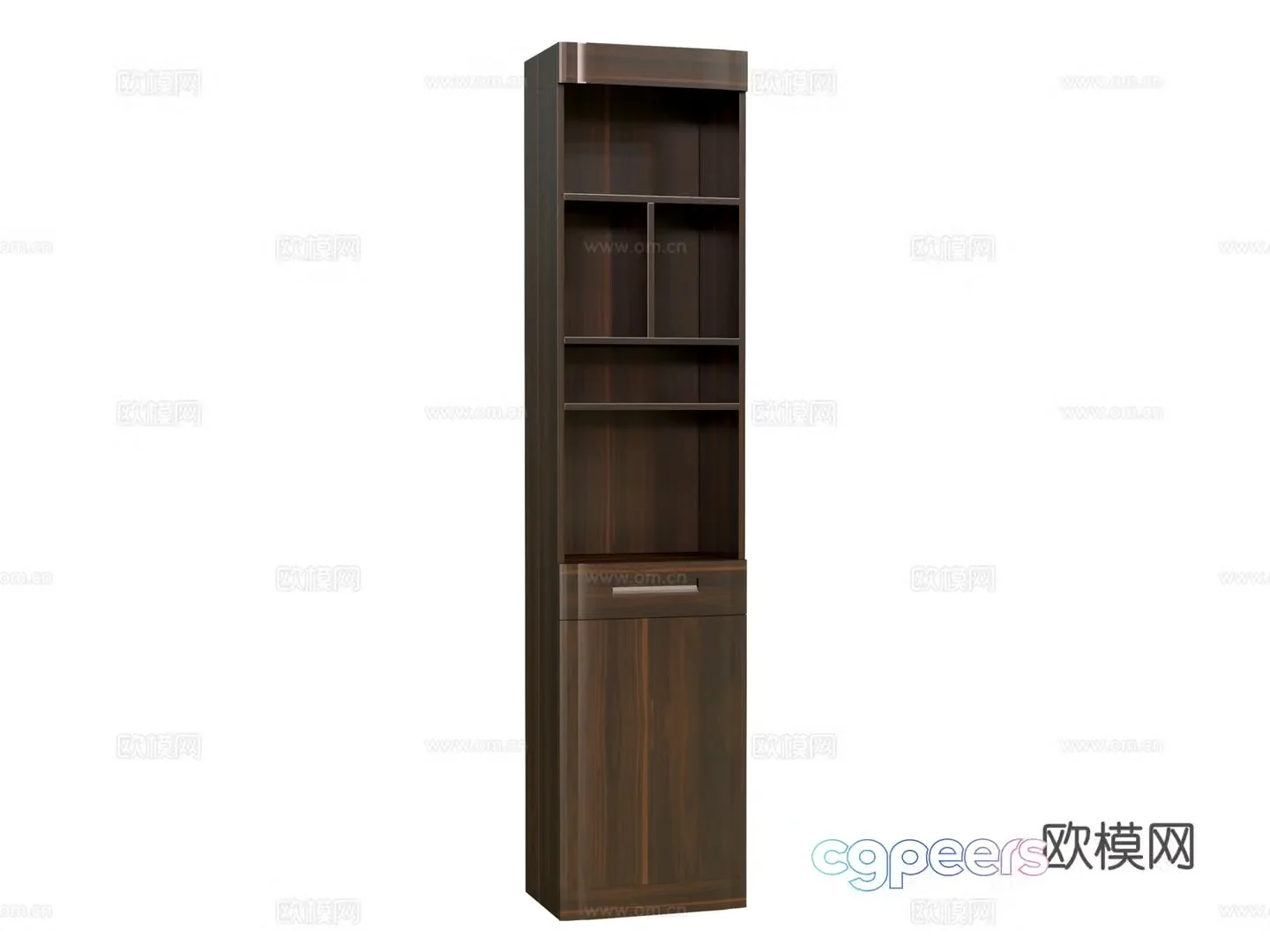 New Chinese bookcase 3D model