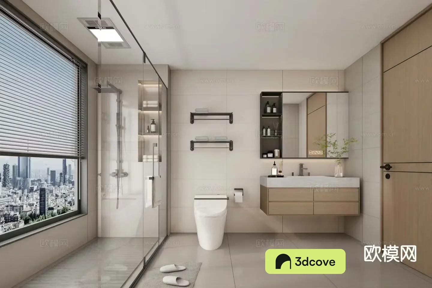 Modern bathroom