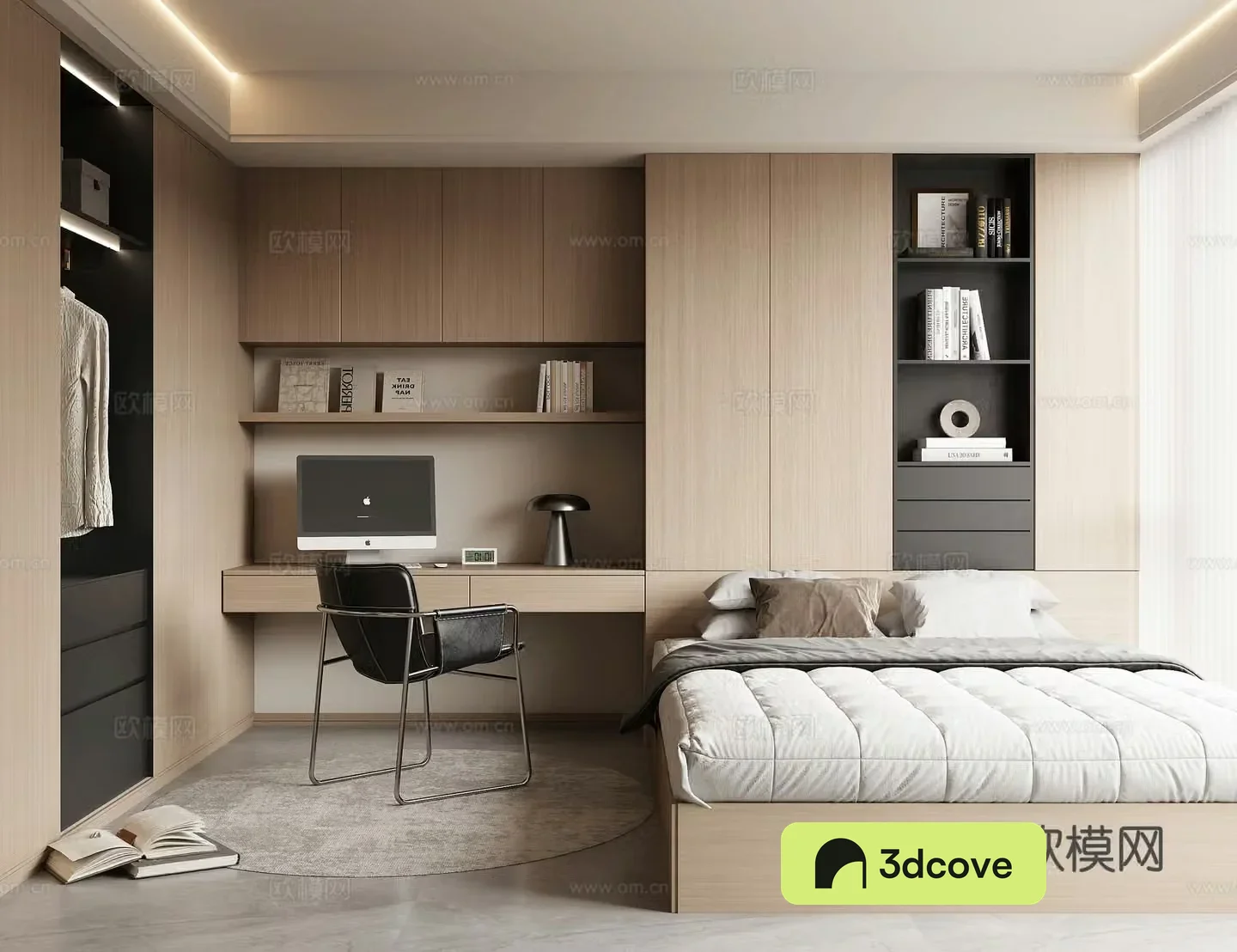 Modern tatami bedroom