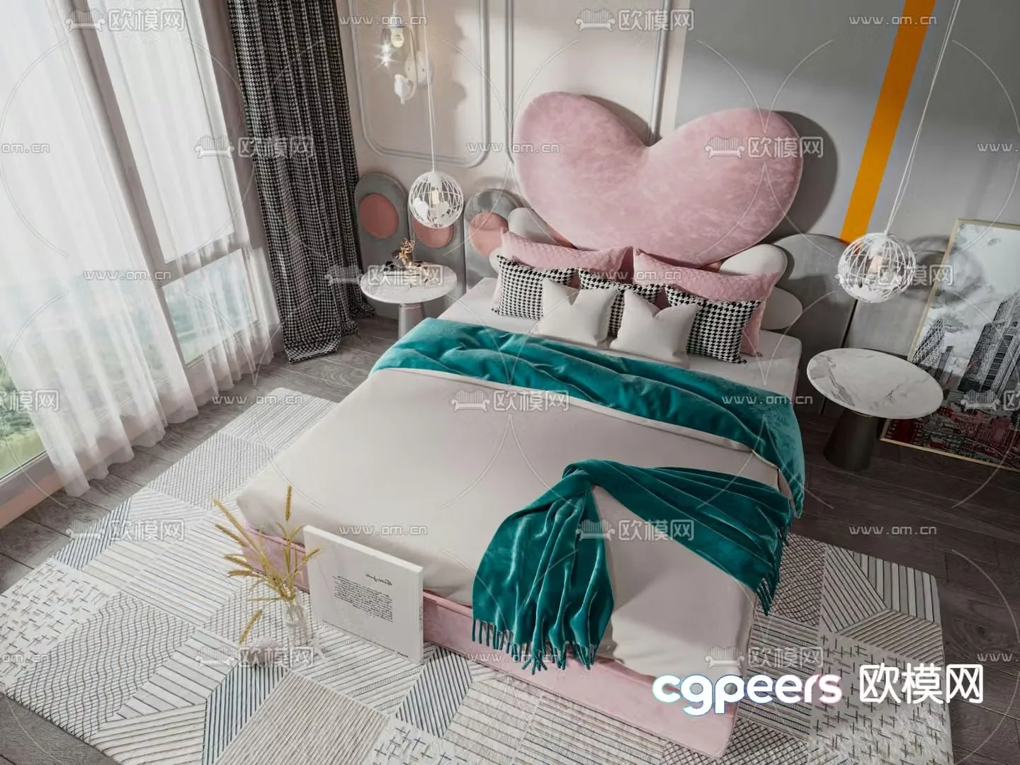 Children’s bed 3d model