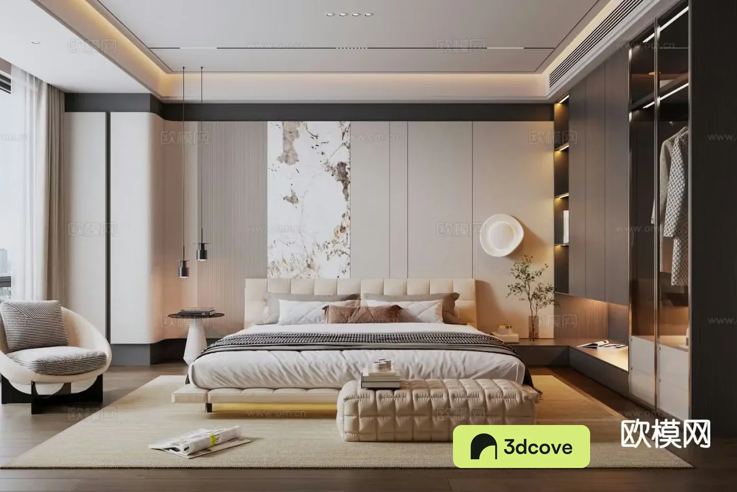 Modern bedroom master bedroom