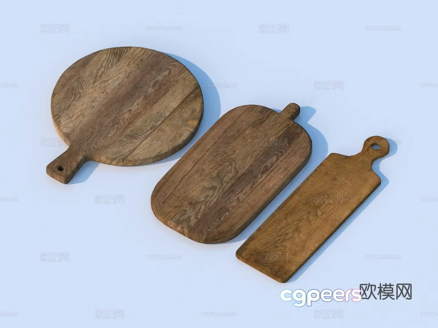 Cutting board Wooden cutting board Cutting board 3d model