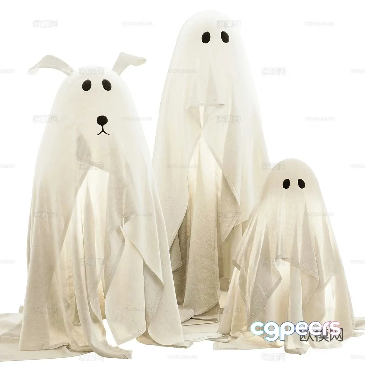 Pottery Barn Ghost 3d Model