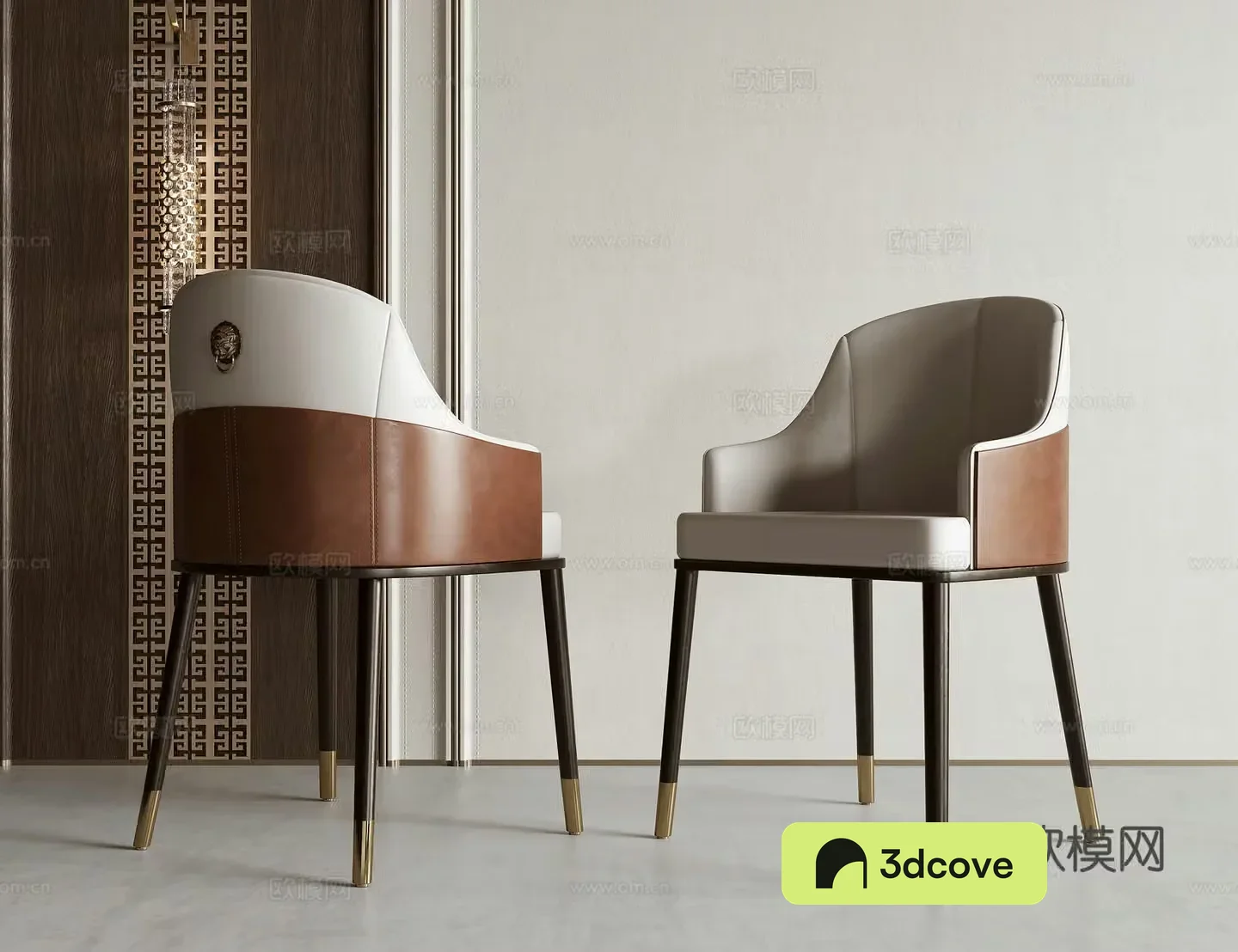 New Chinese single chair