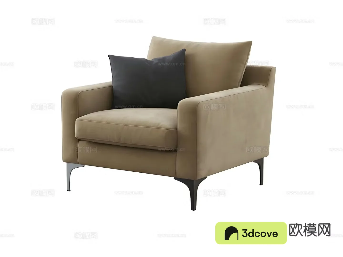 Modern single sofa office sofa leisure sofa