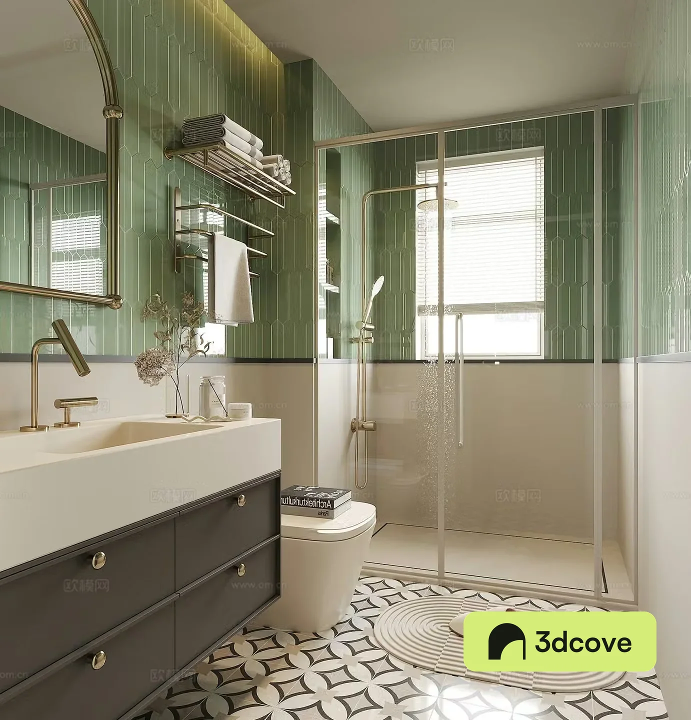 Modern bathroom
