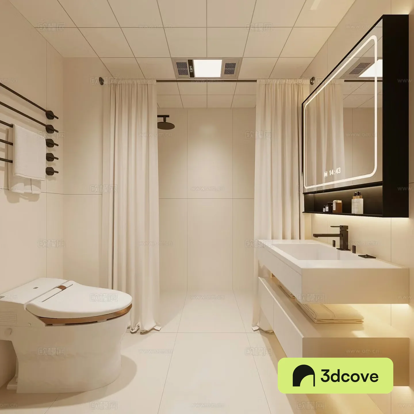 Modern bathroom
