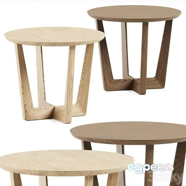 3ds Max Free – Stowe Side Table West Elm