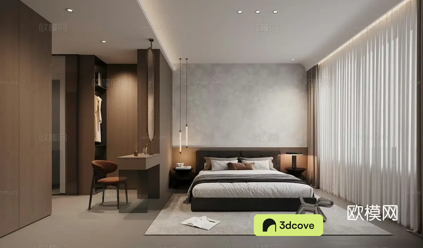 Modern bedroom