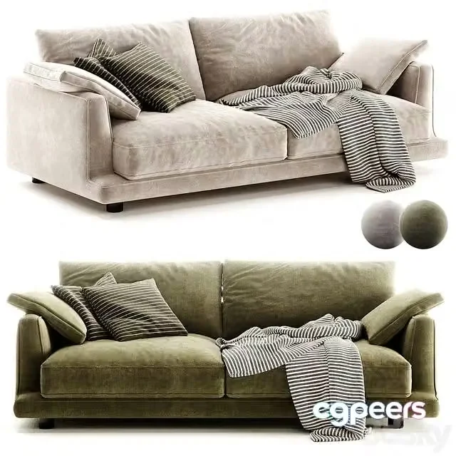 3ds Max Free – Sofa Gala by Kave Home