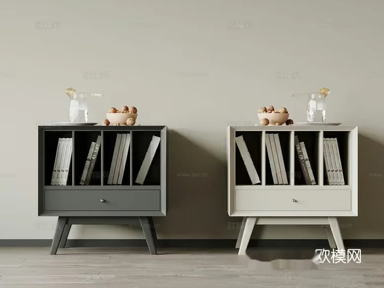 Mid-Century Modern Furniture 3D Model – 22148 – VRAY Render