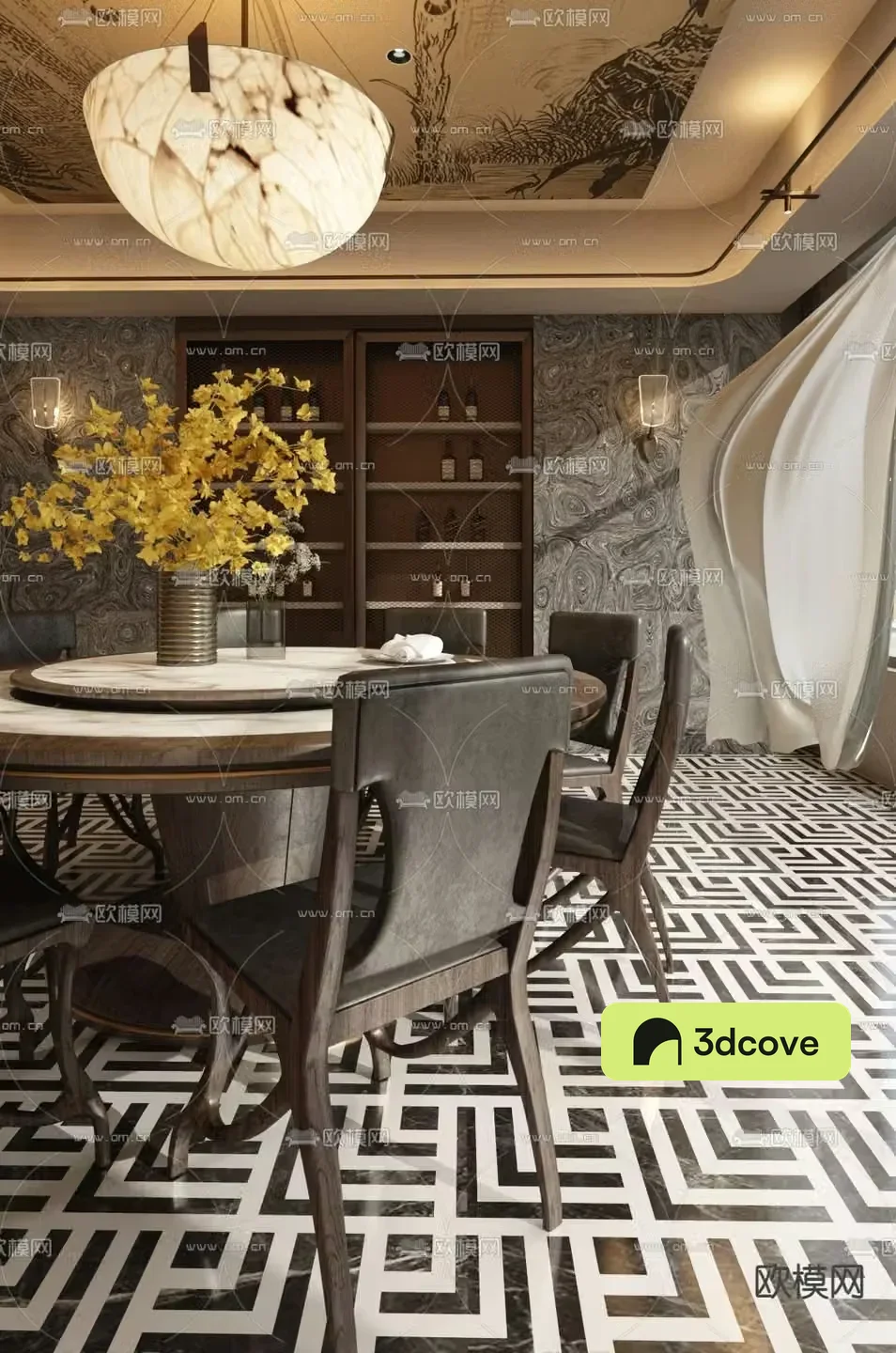 Zheyi Design European classical restaurant