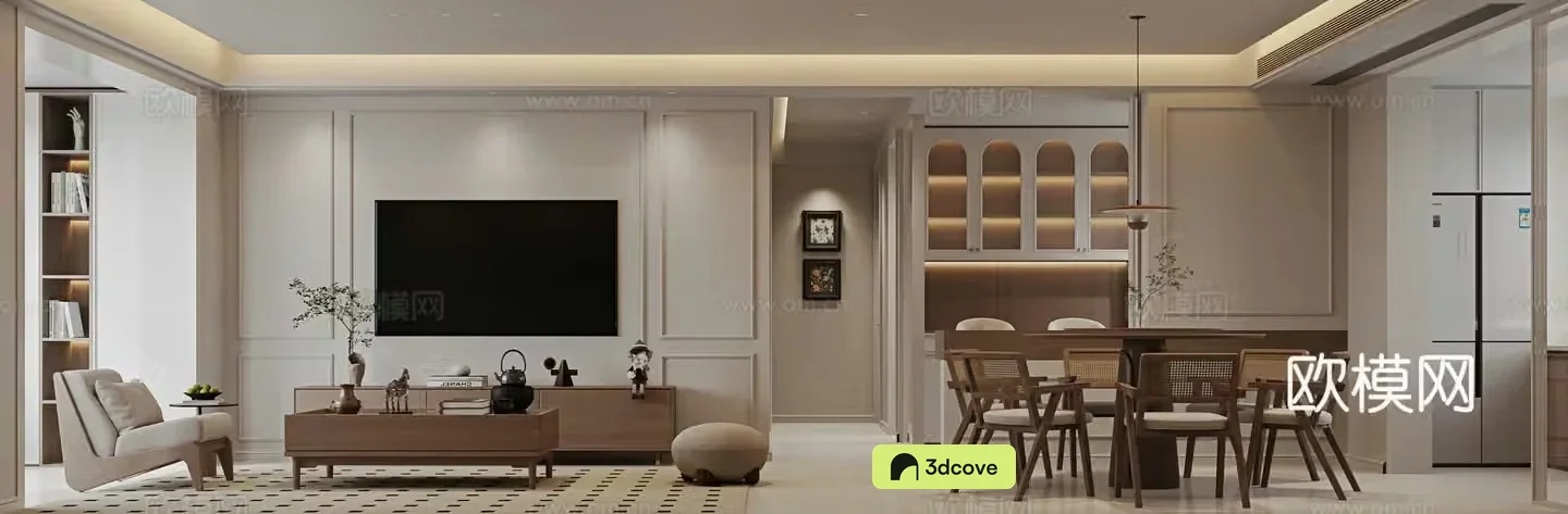 American living room