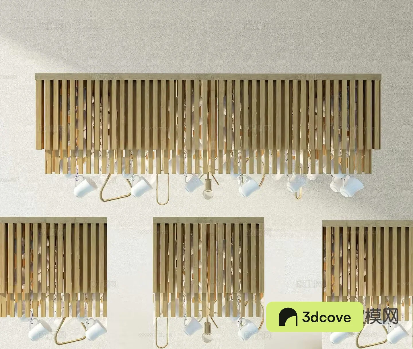 Light luxury chandelier creative chandelier