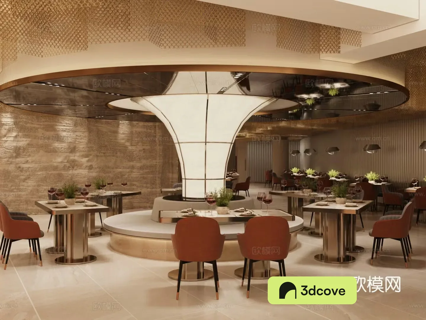 Modern Western Restaurant Buffet Restaurant Music Restaurant