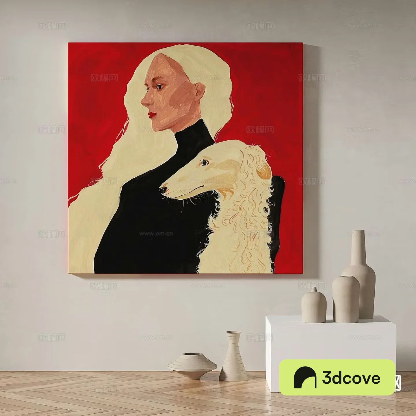 Modern art painting texture painting decorative painting