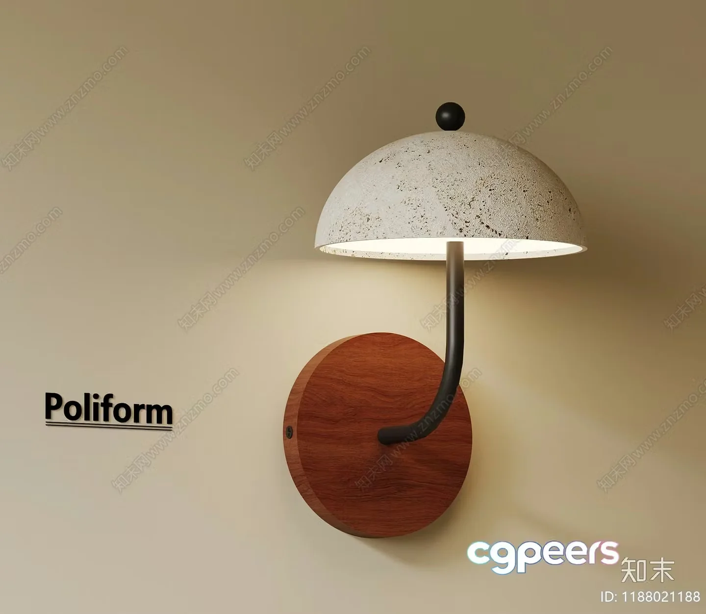 Modern Light Fixture 3D Model – 5991 – VRAY Render
