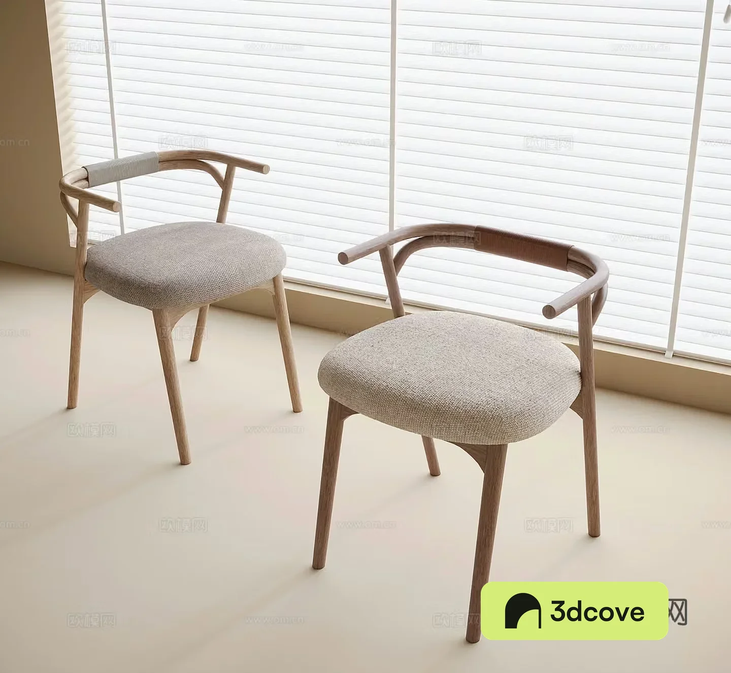 Modern single chair tea chair book chair dining chair