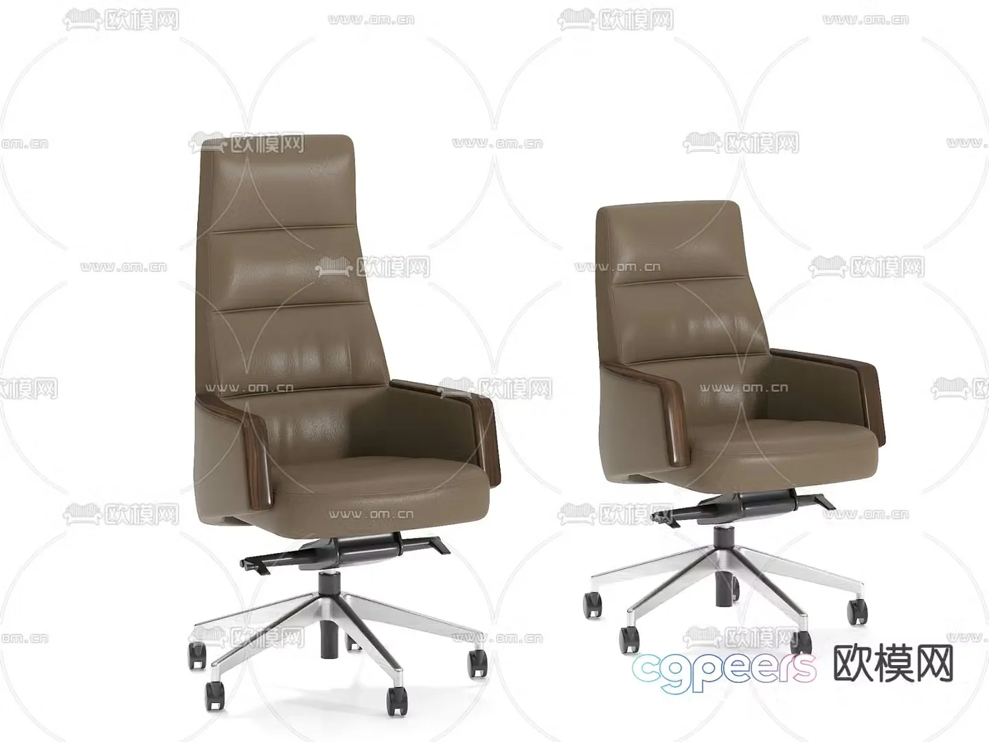 Office chair executive chair boss chair 3d model