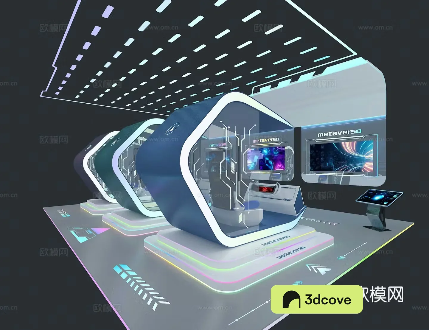 Virtual experience booth