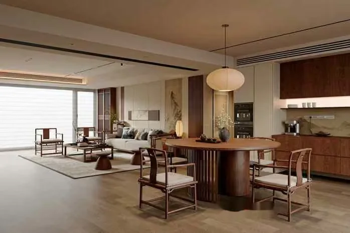 Modern Living Room 3D Model – 5364 – VRAY Render