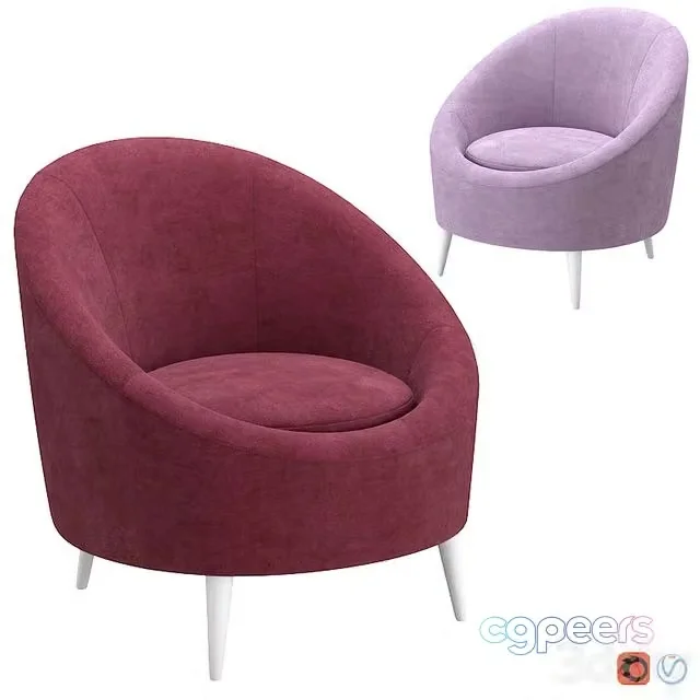 3ds Max Free – Armchair Round Dreams Unterzo