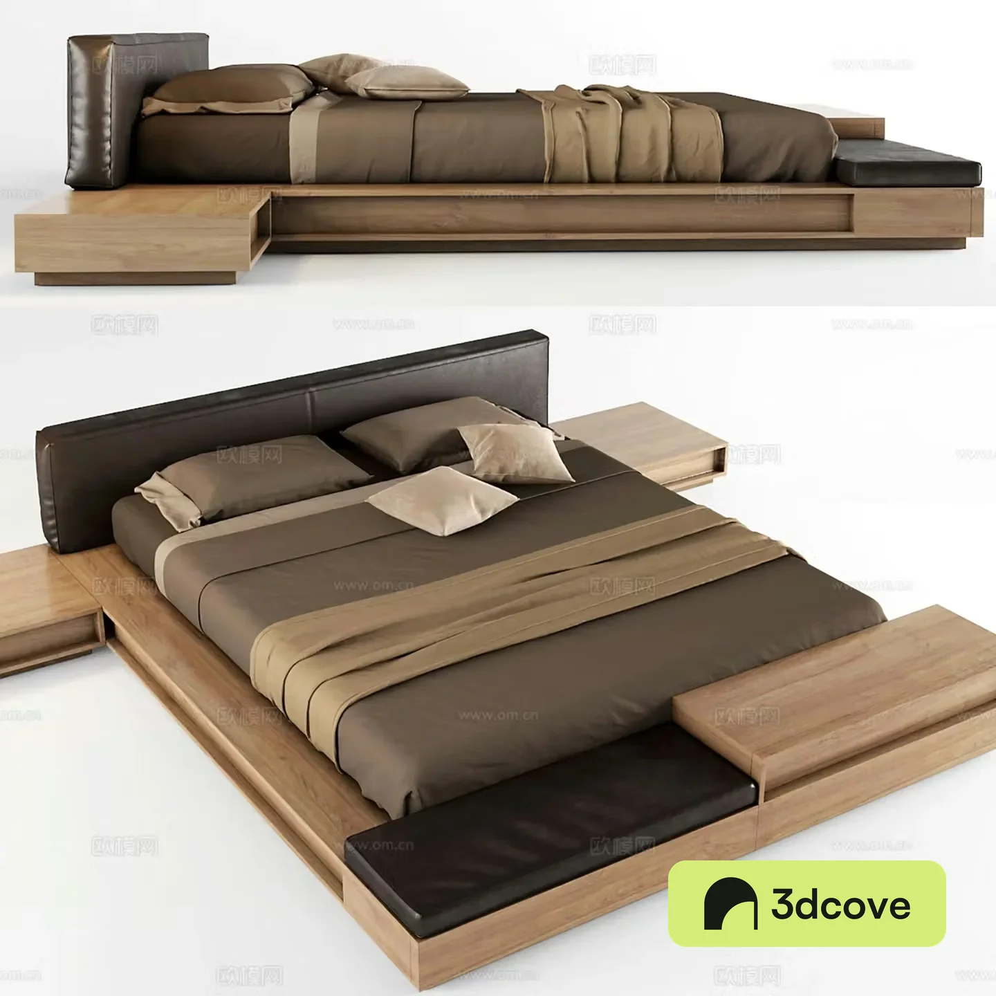 Italian double bed