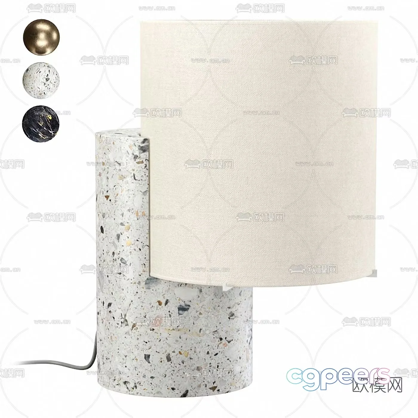 FLOS table lamp 3d model