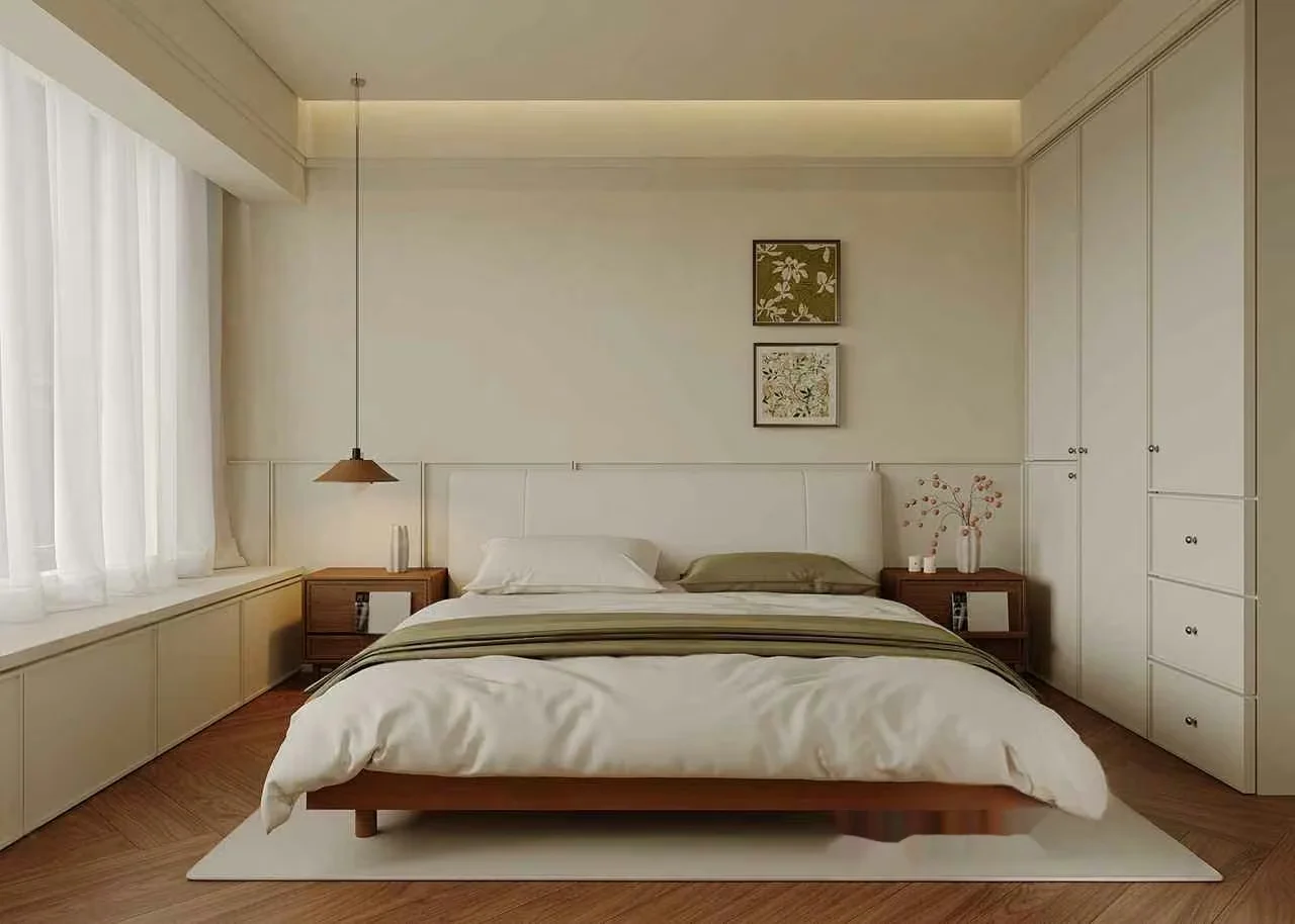 Cozy Bedroom 3D Model – 1825 – VRAY Render
