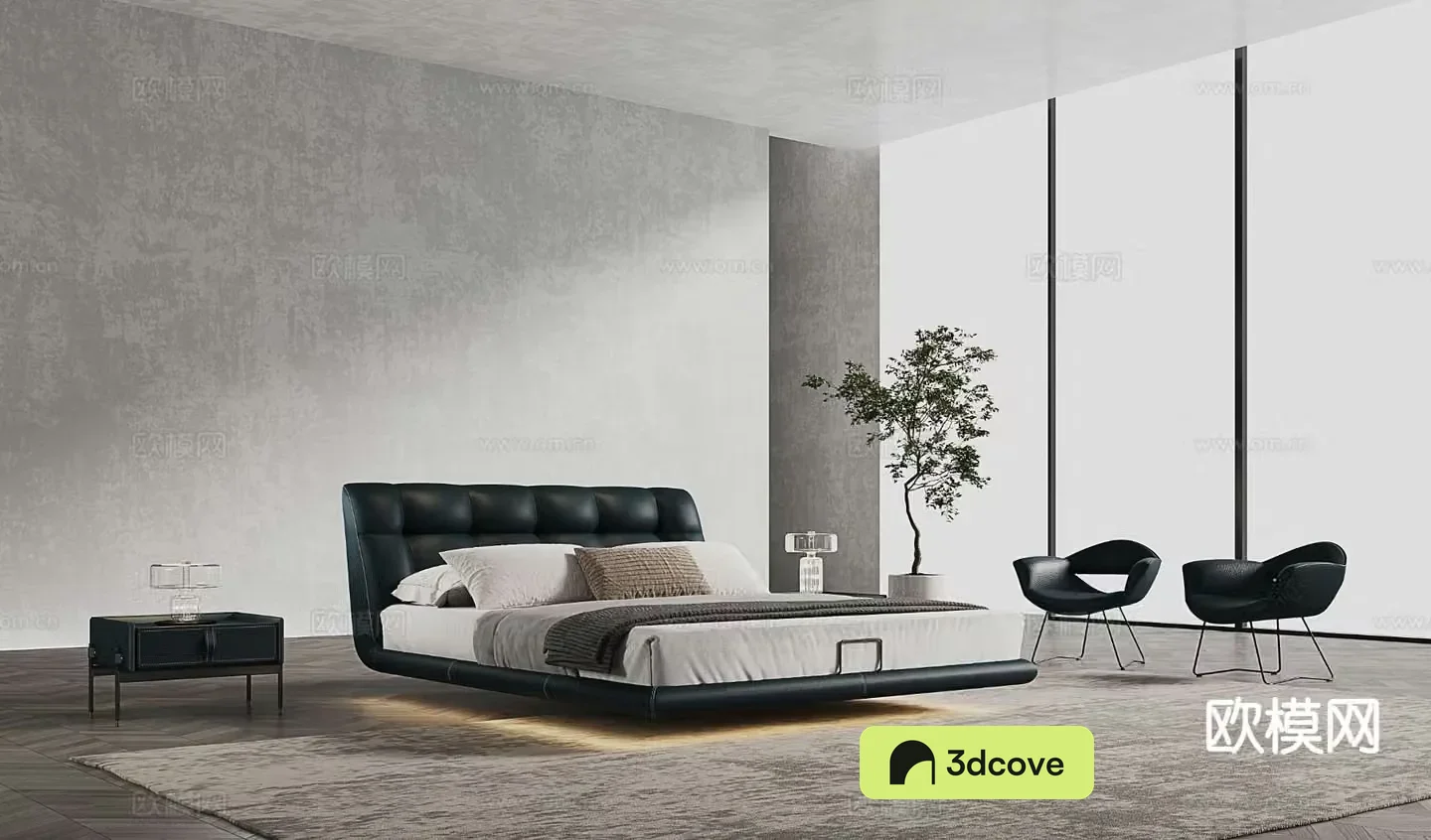 Italian double bed