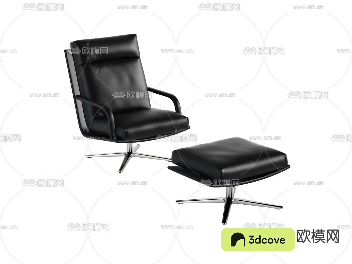 Leather chair casual chair