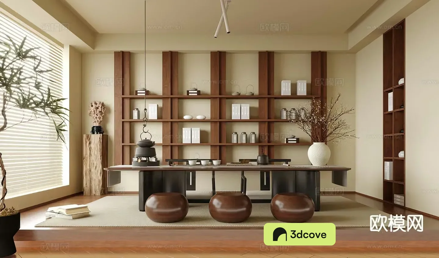 New Chinese tea room